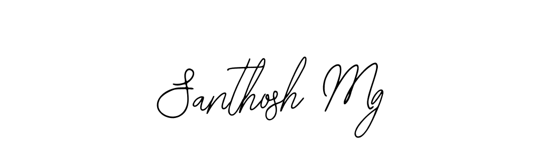 Make a beautiful signature design for name Santhosh Mg. With this signature (Bearetta-2O07w) style, you can create a handwritten signature for free. Santhosh Mg signature style 12 images and pictures png