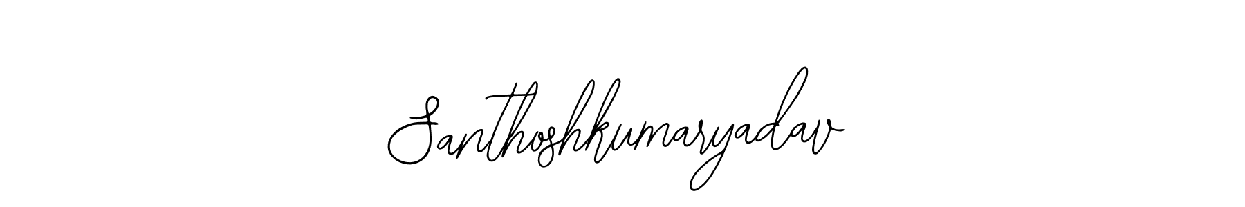 Make a beautiful signature design for name Santhoshkumaryadav. With this signature (Bearetta-2O07w) style, you can create a handwritten signature for free. Santhoshkumaryadav signature style 12 images and pictures png