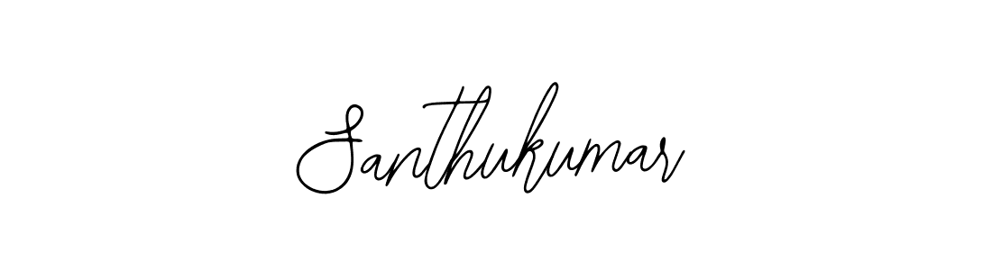 Make a beautiful signature design for name Santhukumar. Use this online signature maker to create a handwritten signature for free. Santhukumar signature style 12 images and pictures png