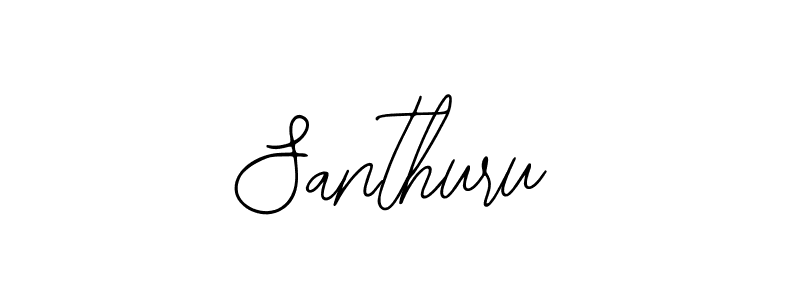 if you are searching for the best signature style for your name Santhuru. so please give up your signature search. here we have designed multiple signature styles  using Bearetta-2O07w. Santhuru signature style 12 images and pictures png