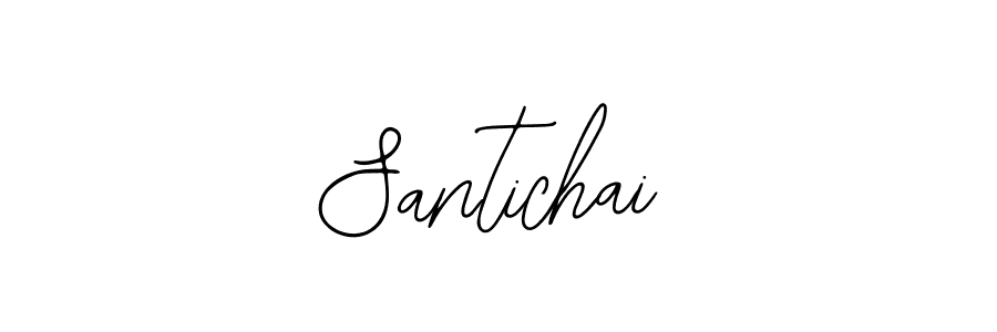 Also You can easily find your signature by using the search form. We will create Santichai name handwritten signature images for you free of cost using Bearetta-2O07w sign style. Santichai signature style 12 images and pictures png