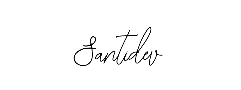 Santidev stylish signature style. Best Handwritten Sign (Bearetta-2O07w) for my name. Handwritten Signature Collection Ideas for my name Santidev. Santidev signature style 12 images and pictures png