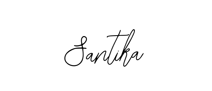 Make a beautiful signature design for name Santika. Use this online signature maker to create a handwritten signature for free. Santika signature style 12 images and pictures png