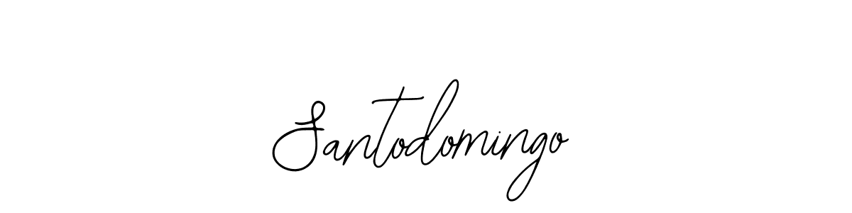 How to Draw Santodomingo signature style? Bearetta-2O07w is a latest design signature styles for name Santodomingo. Santodomingo signature style 12 images and pictures png