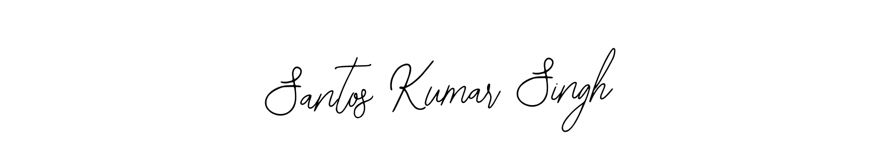 Use a signature maker to create a handwritten signature online. With this signature software, you can design (Bearetta-2O07w) your own signature for name Santos Kumar Singh. Santos Kumar Singh signature style 12 images and pictures png