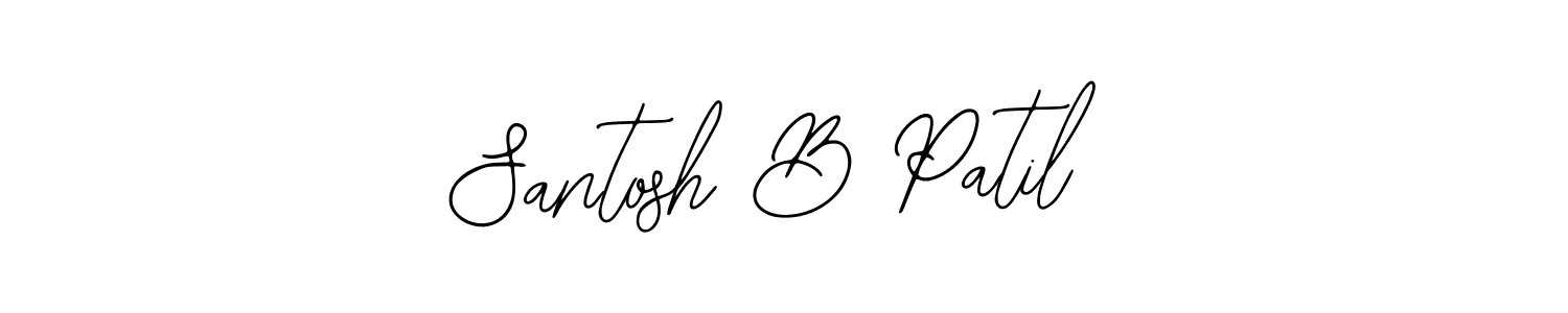 Design your own signature with our free online signature maker. With this signature software, you can create a handwritten (Bearetta-2O07w) signature for name Santosh B Patil. Santosh B Patil signature style 12 images and pictures png