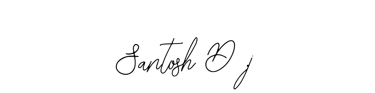 Santosh D .j stylish signature style. Best Handwritten Sign (Bearetta-2O07w) for my name. Handwritten Signature Collection Ideas for my name Santosh D .j. Santosh D .j signature style 12 images and pictures png