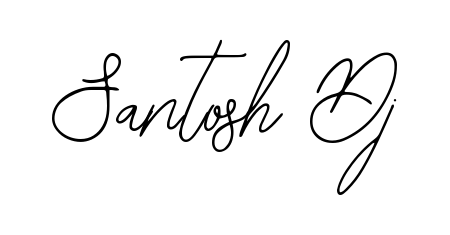 The Bearetta-2O07w font gives name Santosh Dj a signature that looks effortless yet distinguished. Download high-res PNG instantly. Santosh Dj signature style 12 images and pictures png