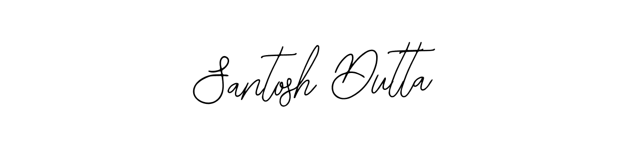 You should practise on your own different ways (Bearetta-2O07w) to write your name (Santosh Dutta) in signature. don't let someone else do it for you. Santosh Dutta signature style 12 images and pictures png