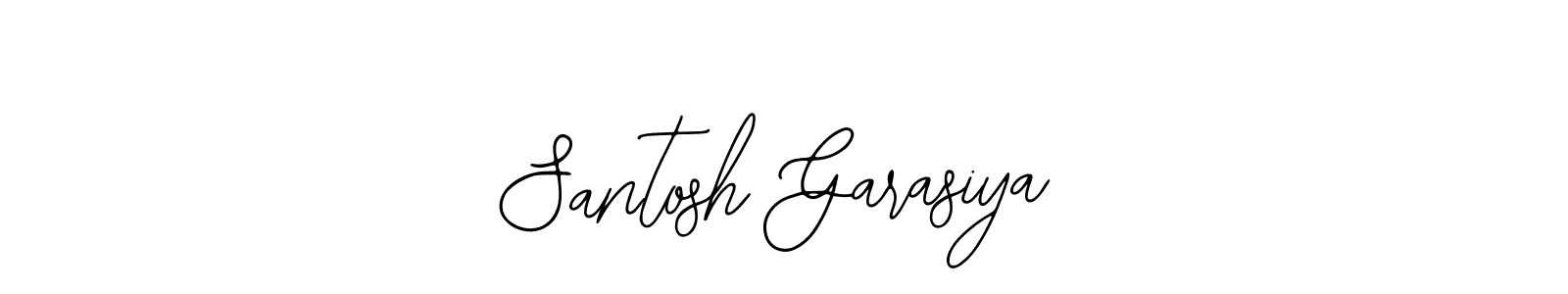 Also we have Santosh Garasiya name is the best signature style. Create professional handwritten signature collection using Bearetta-2O07w autograph style. Santosh Garasiya signature style 12 images and pictures png
