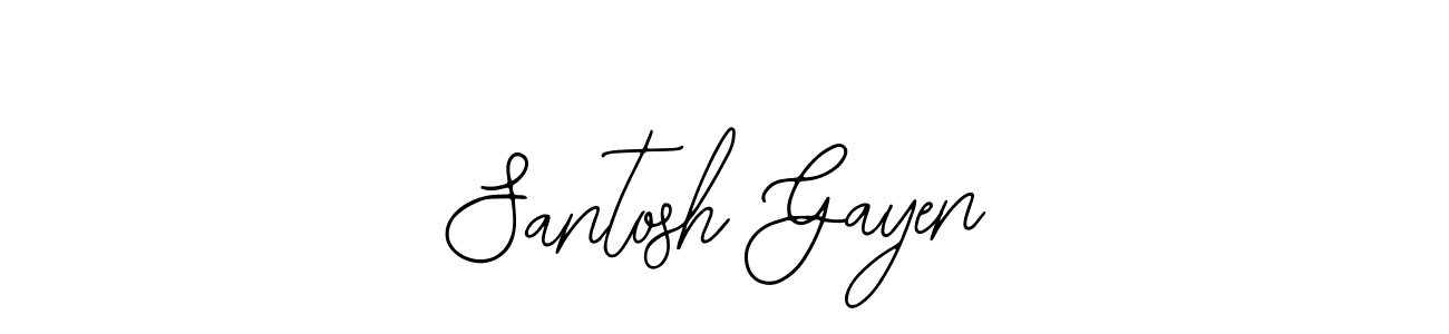 Check out images of Autograph of Santosh Gayen name. Actor Santosh Gayen Signature Style. Bearetta-2O07w is a professional sign style online. Santosh Gayen signature style 12 images and pictures png