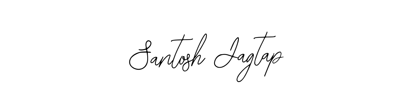 Santosh Jagtap stylish signature style. Best Handwritten Sign (Bearetta-2O07w) for my name. Handwritten Signature Collection Ideas for my name Santosh Jagtap. Santosh Jagtap signature style 12 images and pictures png