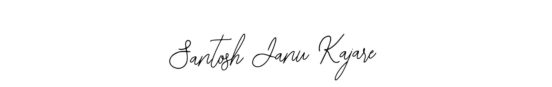 if you are searching for the best signature style for your name Santosh Janu Kajare. so please give up your signature search. here we have designed multiple signature styles  using Bearetta-2O07w. Santosh Janu Kajare signature style 12 images and pictures png