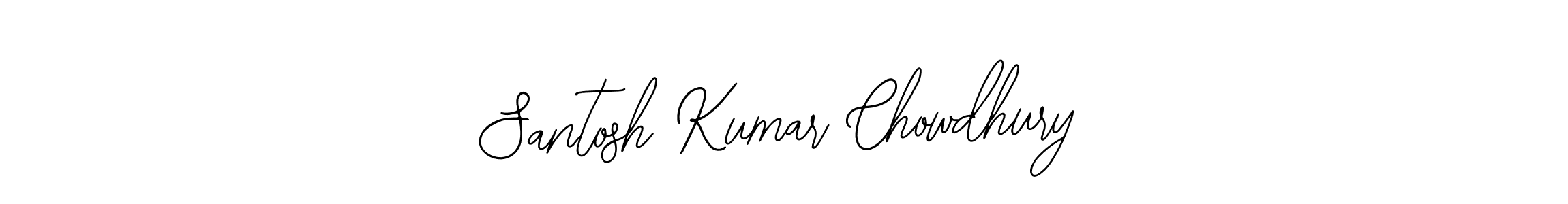 It looks lik you need a new signature style for name Santosh Kumar Chowdhury. Design unique handwritten (Bearetta-2O07w) signature with our free signature maker in just a few clicks. Santosh Kumar Chowdhury signature style 12 images and pictures png