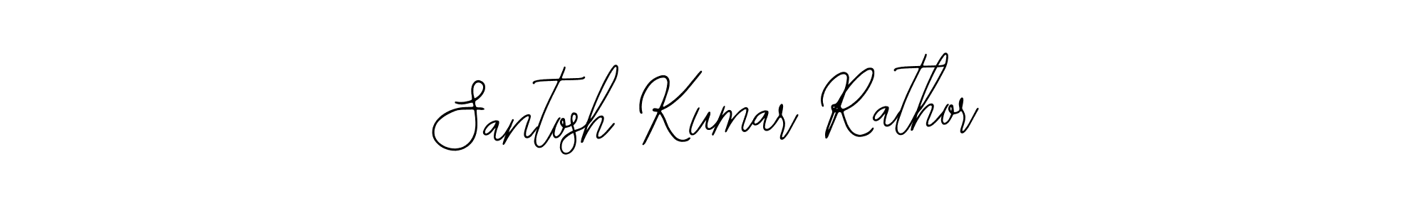 How to make Santosh Kumar Rathor name signature. Use Bearetta-2O07w style for creating short signs online. This is the latest handwritten sign. Santosh Kumar Rathor signature style 12 images and pictures png