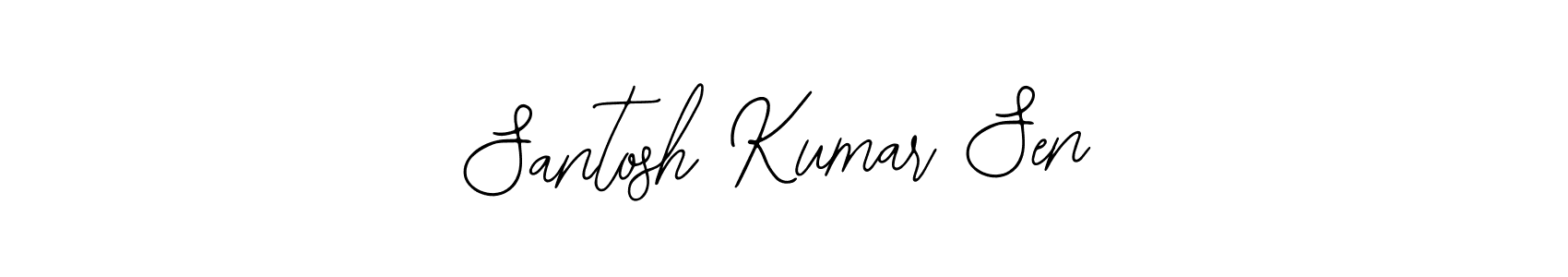 Also we have Santosh Kumar Sen name is the best signature style. Create professional handwritten signature collection using Bearetta-2O07w autograph style. Santosh Kumar Sen signature style 12 images and pictures png
