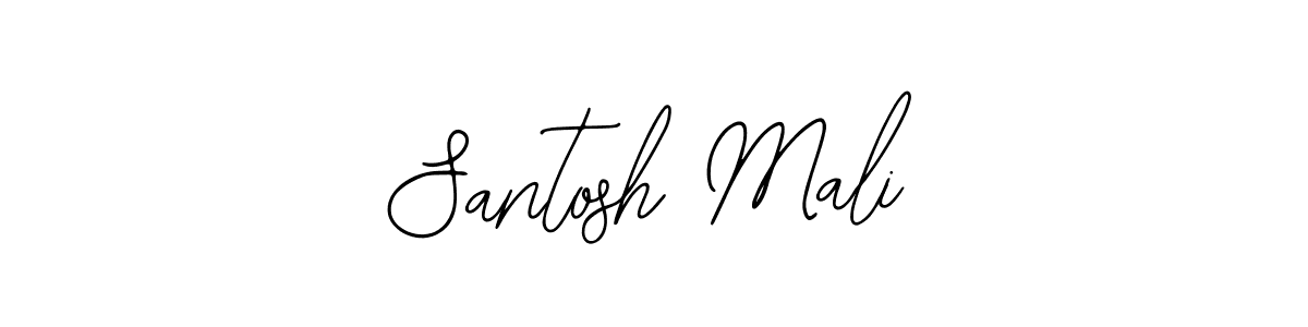 Santosh Mali stylish signature style. Best Handwritten Sign (Bearetta-2O07w) for my name. Handwritten Signature Collection Ideas for my name Santosh Mali. Santosh Mali signature style 12 images and pictures png