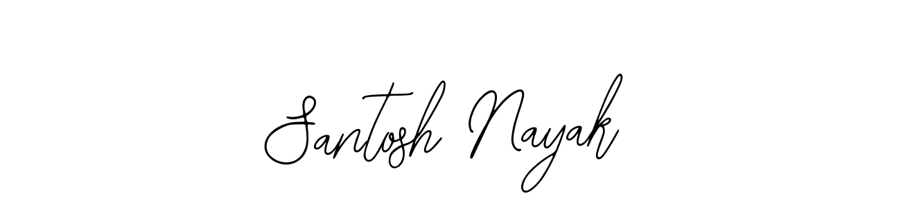 Create a beautiful signature design for name Santosh Nayak. With this signature (Bearetta-2O07w) fonts, you can make a handwritten signature for free. Santosh Nayak signature style 12 images and pictures png