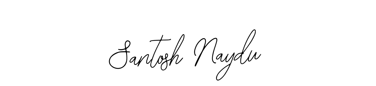 Design your own signature with our free online signature maker. With this signature software, you can create a handwritten (Bearetta-2O07w) signature for name Santosh Naydu. Santosh Naydu signature style 12 images and pictures png