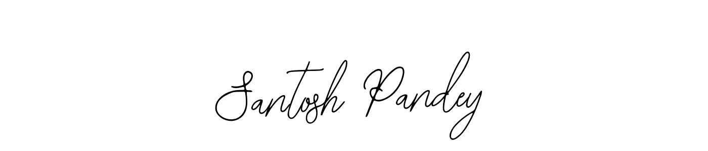 Similarly Bearetta-2O07w is the best handwritten signature design. Signature creator online .You can use it as an online autograph creator for name Santosh Pandey. Santosh Pandey signature style 12 images and pictures png