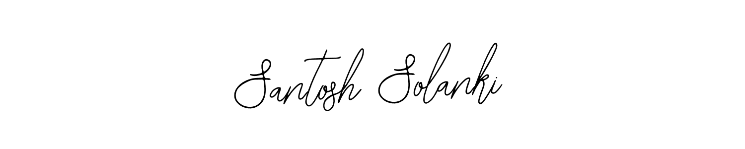 Make a beautiful signature design for name Santosh Solanki. With this signature (Bearetta-2O07w) style, you can create a handwritten signature for free. Santosh Solanki signature style 12 images and pictures png