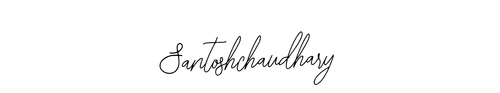 Create a beautiful signature design for name Santoshchaudhary. With this signature (Bearetta-2O07w) fonts, you can make a handwritten signature for free. Santoshchaudhary signature style 12 images and pictures png