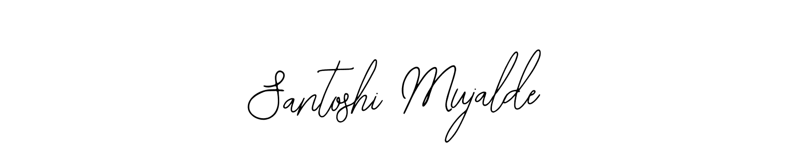 How to Draw Santoshi Mujalde signature style? Bearetta-2O07w is a latest design signature styles for name Santoshi Mujalde. Santoshi Mujalde signature style 12 images and pictures png