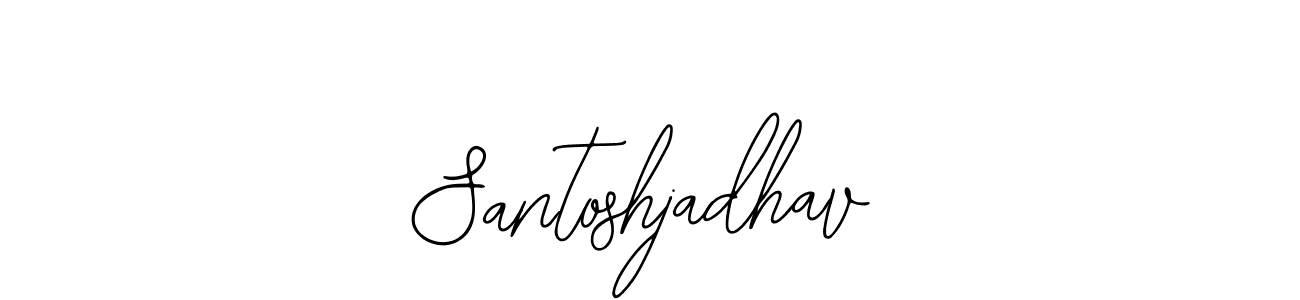 Design your own signature with our free online signature maker. With this signature software, you can create a handwritten (Bearetta-2O07w) signature for name Santoshjadhav. Santoshjadhav signature style 12 images and pictures png