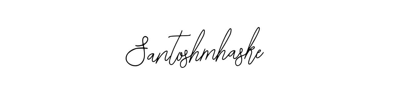 How to make Santoshmhaske name signature. Use Bearetta-2O07w style for creating short signs online. This is the latest handwritten sign. Santoshmhaske signature style 12 images and pictures png