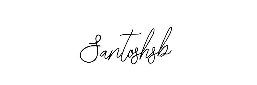 if you are searching for the best signature style for your name Santoshsb. so please give up your signature search. here we have designed multiple signature styles  using Bearetta-2O07w. Santoshsb signature style 12 images and pictures png
