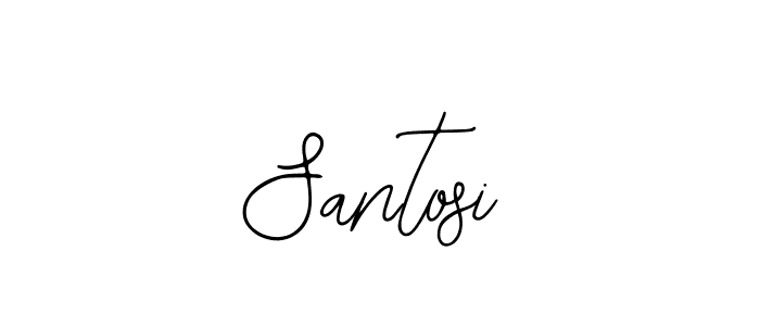 Design your own signature with our free online signature maker. With this signature software, you can create a handwritten (Bearetta-2O07w) signature for name Santosi. Santosi signature style 12 images and pictures png