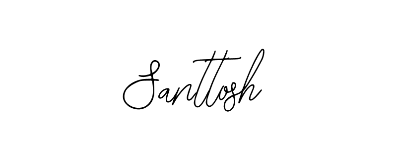 Santtosh stylish signature style. Best Handwritten Sign (Bearetta-2O07w) for my name. Handwritten Signature Collection Ideas for my name Santtosh. Santtosh signature style 12 images and pictures png