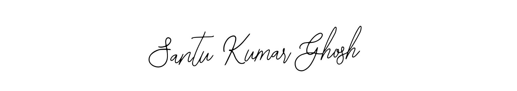 Use a signature maker to create a handwritten signature online. With this signature software, you can design (Bearetta-2O07w) your own signature for name Santu Kumar Ghosh. Santu Kumar Ghosh signature style 12 images and pictures png