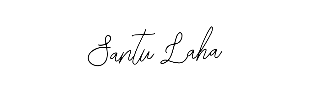 Create a beautiful signature design for name Santu Laha. With this signature (Bearetta-2O07w) fonts, you can make a handwritten signature for free. Santu Laha signature style 12 images and pictures png