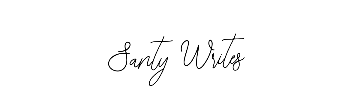 Make a beautiful signature design for name Santy Writes. Use this online signature maker to create a handwritten signature for free. Santy Writes signature style 12 images and pictures png