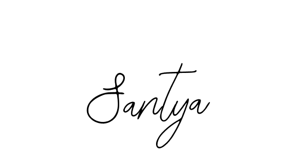 Santya stylish signature style. Best Handwritten Sign (Bearetta-2O07w) for my name. Handwritten Signature Collection Ideas for my name Santya. Santya signature style 12 images and pictures png