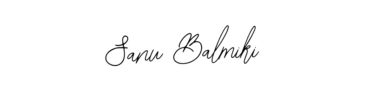 Sanu Balmiki stylish signature style. Best Handwritten Sign (Bearetta-2O07w) for my name. Handwritten Signature Collection Ideas for my name Sanu Balmiki. Sanu Balmiki signature style 12 images and pictures png