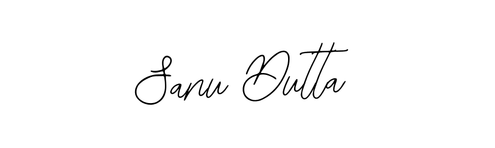 How to make Sanu Dutta signature? Bearetta-2O07w is a professional autograph style. Create handwritten signature for Sanu Dutta name. Sanu Dutta signature style 12 images and pictures png