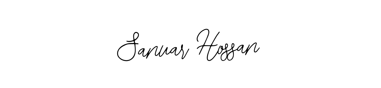 Also we have Sanuar Hossan name is the best signature style. Create professional handwritten signature collection using Bearetta-2O07w autograph style. Sanuar Hossan signature style 12 images and pictures png