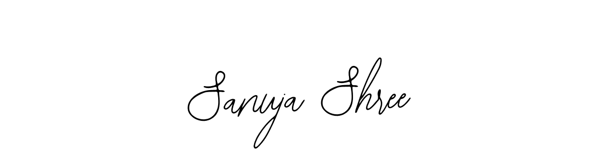 Make a beautiful signature design for name Sanuja Shree. With this signature (Bearetta-2O07w) style, you can create a handwritten signature for free. Sanuja Shree signature style 12 images and pictures png