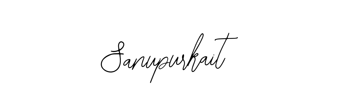 You should practise on your own different ways (Bearetta-2O07w) to write your name (Sanupurkait) in signature. don't let someone else do it for you. Sanupurkait signature style 12 images and pictures png