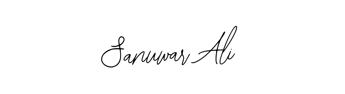 How to make Sanuwar Ali signature? Bearetta-2O07w is a professional autograph style. Create handwritten signature for Sanuwar Ali name. Sanuwar Ali signature style 12 images and pictures png