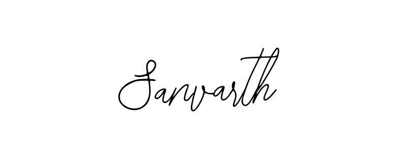Make a beautiful signature design for name Sanvarth. Use this online signature maker to create a handwritten signature for free. Sanvarth signature style 12 images and pictures png