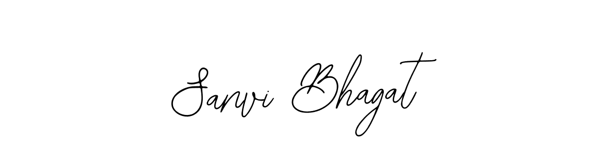Design your own signature with our free online signature maker. With this signature software, you can create a handwritten (Bearetta-2O07w) signature for name Sanvi Bhagat. Sanvi Bhagat signature style 12 images and pictures png