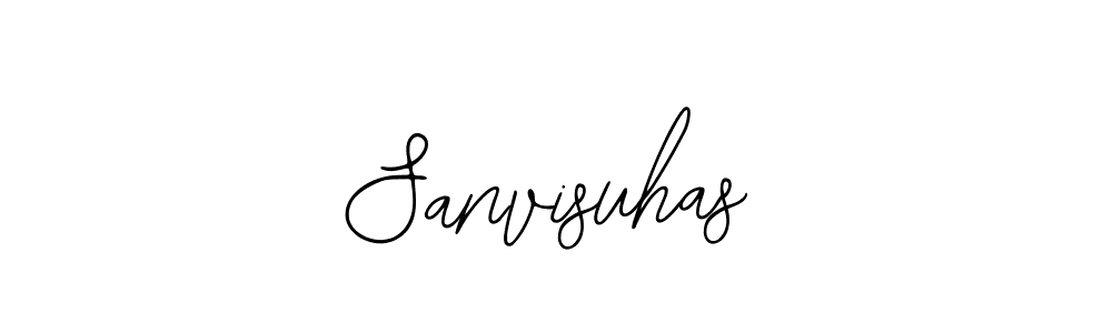 Make a beautiful signature design for name Sanvisuhas. With this signature (Bearetta-2O07w) style, you can create a handwritten signature for free. Sanvisuhas signature style 12 images and pictures png