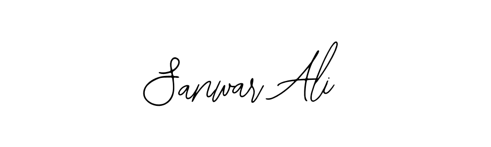 Use a signature maker to create a handwritten signature online. With this signature software, you can design (Bearetta-2O07w) your own signature for name Sanwar Ali. Sanwar Ali signature style 12 images and pictures png