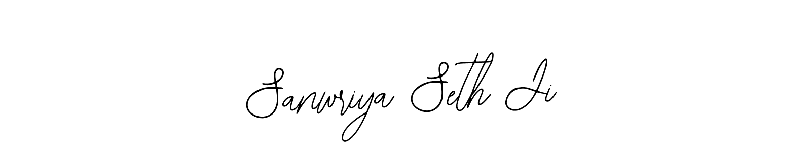 Make a beautiful signature design for name Sanwriya Seth Ji. Use this online signature maker to create a handwritten signature for free. Sanwriya Seth Ji signature style 12 images and pictures png