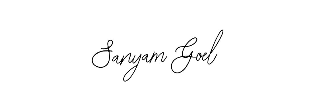 Design your own signature with our free online signature maker. With this signature software, you can create a handwritten (Bearetta-2O07w) signature for name Sanyam Goel. Sanyam Goel signature style 12 images and pictures png
