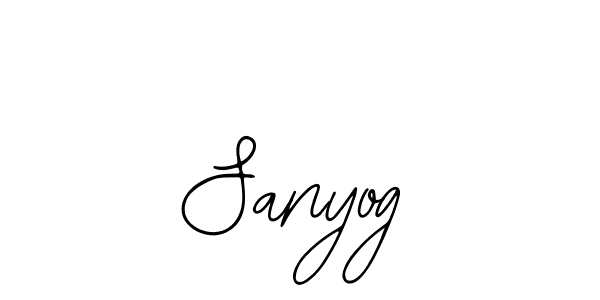 Similarly Bearetta-2O07w is the best handwritten signature design. Signature creator online .You can use it as an online autograph creator for name Sanyog. Sanyog signature style 12 images and pictures png