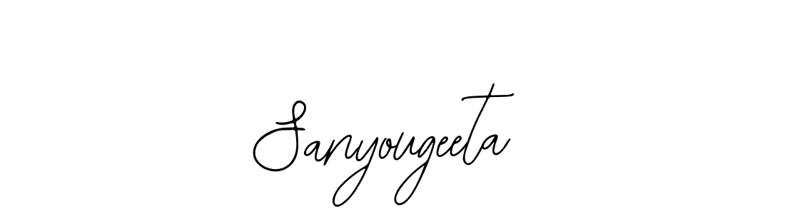 Design your own signature with our free online signature maker. With this signature software, you can create a handwritten (Bearetta-2O07w) signature for name Sanyougeeta. Sanyougeeta signature style 12 images and pictures png